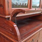 Vintage Buffetkast, Apothekers Vitrine Kast, Grutters Kast thumbnail 13