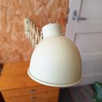 Originele Vintage Metalen Schaarlamp, In Matte Pastel Kleur thumbnail 4