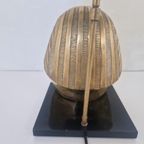 Hollywood Regency Tafel Lamp Farao Deknudt Jansen Stijl. thumbnail 12
