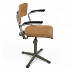 Friso Kramer For Ahrend Cirkel Studio Chair With Arms / 1960s thumbnail 5