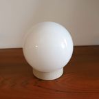 Vintage Plafonniere Bol Met Keramiek Plafond Amatuur, Jaren '80 thumbnail 3