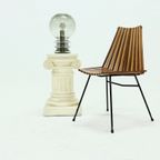 Rare Model 218 Slat Chair By Rohé Noordwolde The Netherlands 1961 thumbnail 12