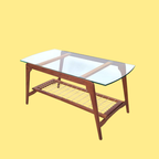 Vintage Salontafel Jaren 6 – Coffee Table – Webe - (kf44) thumbnail 6