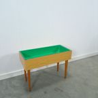 Formica Plantenbak Met Houten Poten thumbnail 7