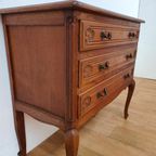 Vintage Queen Ann Ladekastje, Commode Dressoir Ladekast Nachtkastje 110 thumbnail 13