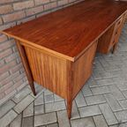 60'S Vintage Bureau Deens Bureau Teakhouten Desk thumbnail 3