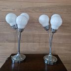 2 Triple Bulb Tafel Lampen Design. thumbnail 3