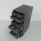 Industriele Stalen Ladekast Met 20 Lades thumbnail 4