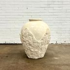 Grote Vintage Mactan Steen Tessellated Vloer Vaas thumbnail 10