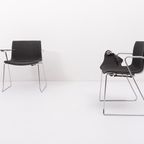 Set Of 4 ‘catifa’ Chairs / Eetkamerstoelen By Lievore Altherr Molina For Arper thumbnail 6