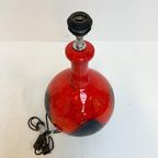 Bolvormige Keramische Lamp In West Germany Stijl, 1960's thumbnail 7