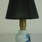 Hartstikke Leuk Delfts Blauw Aardewerken Lampje Met Een Molen thumbnail 6