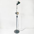Postmoderne Vintage Vloerlamp Chroom Twee Verstelbare Kappen 1970’s thumbnail 9