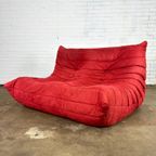 Ligne Roset Togo 2-Zit In Goya Red thumbnail 2