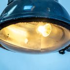 Industrial Hanging Lamp With Convex Glass thumbnail 4