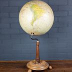 Antique Vienna Earth Globe By G. Freytag & Berndt Ca.1920 thumbnail 2