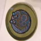 70's Vintage Dienblad , Blikken Dienblad Poes Kat thumbnail 2