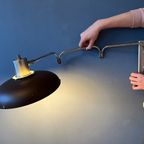 Mid Century Lakro Swing-Arm Space Age Wandlamp thumbnail 2