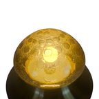 Dijkstra - Fokke Dijkstra - 'Flush Mount' - Space Age Plafonniere - Amber - 70'S thumbnail 10