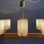 Pendant Lamp 6 Plastic Shades 1960S thumbnail 4