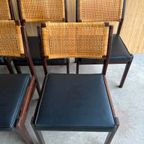 Set/5 Vintage Top Form Stoelen, 1960, Skai Webbing thumbnail 12