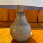Paar Gedraaide Houten "Peer" Lampen, 1980 thumbnail 3