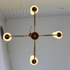Vintage Plafondlamp, 4-Armige Lamp | 01199 thumbnail 2