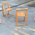 Set Van 4 Aldo Jacober Trieste Klapstoelen, Bazzani Italy thumbnail 13