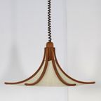 Domus Hanglamp Vintage Lamp Teak Houten thumbnail 11