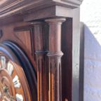 Antieke Franse Klok Met Barometer thumbnail 6