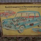 Prachtige Ingelijste Oude Les Poster Van Robert Bosch, Stuttgart 1950S thumbnail 2