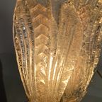 Italian Murano Glass Petali Table Lamp, 1970S thumbnail 8