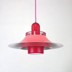 Geweldige Roze Gerestaureerde Deense Plafondlamp *** Deens Design *** Form Light *** Model 52401 thumbnail 7