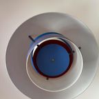 Originele Vroege Louis Poulsen Ph5 Schalenlamp Paars 1960 thumbnail 14