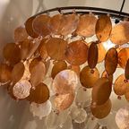 Capiz Hanglamp Vintage Schelpen Schelp Lamp thumbnail 10