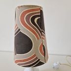 Vintage Lamp Schemerlamp Met Retro Kap Origineel Jaren 70 thumbnail 5