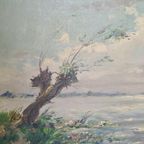 Impressionistisch Schilderij Van Stephan Kip 1914 - 1981 thumbnail 4