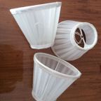 3 X Organza Lampenkappen Wit (ietsje Gebroken Wit ) thumbnail 8