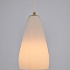 Vintage Philips Glazen Hanglamp Frosted Glas Mid Century ‘60 thumbnail 6