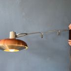 Lakro Swing-Arm Wandlamp - Space Age Wandlamp - Ufo Lichtpunt thumbnail 4