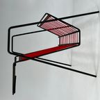 Vintage Lectuurmeubel / Tijdschriftenrek In Pilastro Stijl. 1960's Nederland thumbnail 9