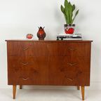 Scandinavisch Vintage Teak Fineren Ladekast Otta thumbnail 8