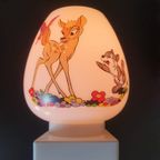 Vintage Disney Bambi Herda Kinderlamp Wandlamp thumbnail 7
