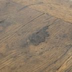 Prachtige Antieke Franse Boeren Eettafel Van Eikenhout Met 2 Lades En Originele Details thumbnail 16