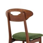 Set 4 Eetkamerstoelen Vintage Stoelen Nieuw Bekleed Gerestaureerd thumbnail 12