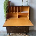 Retro Vintage Mid-century Secretaire thumbnail 3