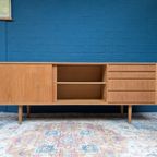 Vintage Eiken Lowboard, Jaren '60, Deens Design thumbnail 2