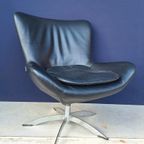 Vintage Design Fauteuil, Hjort Knudsen, Draai Fauteuil Stoel thumbnail 3