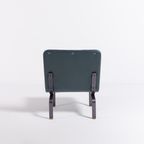 Danish Architectural Lounge Chair / Stoel / Fauteuil In Blue Galon From 1960’S thumbnail 6