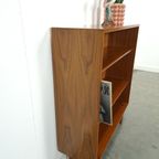 Noten Fineer Boekenkast Lp Kast Met Legplanken Nr. 2 thumbnail 10